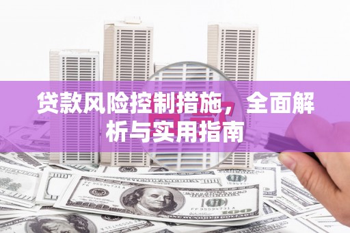 芬园贷款风险控制措施，全面解析与实用指南