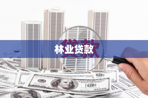 芬园林业贷款