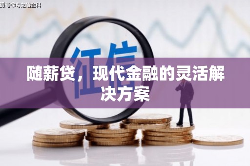 芬园随薪贷，现代金融的灵活解决方案