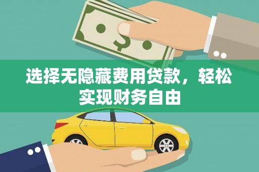 芬园选择无隐藏费用贷款，轻松实现财务自由