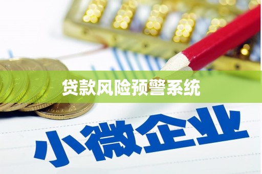 芬园贷款风险预警系统