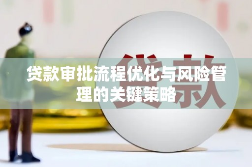 芬园贷款审批流程优化与风险管理的关键策略