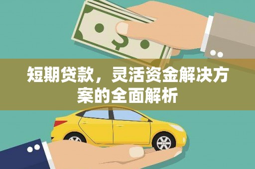 芬园短期贷款，灵活资金解决方案的全面解析