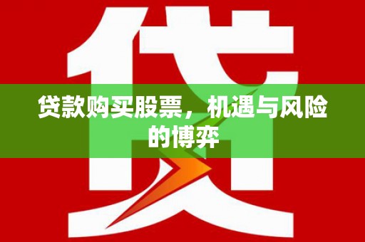 芬园贷款购买股票，机遇与风险的博弈