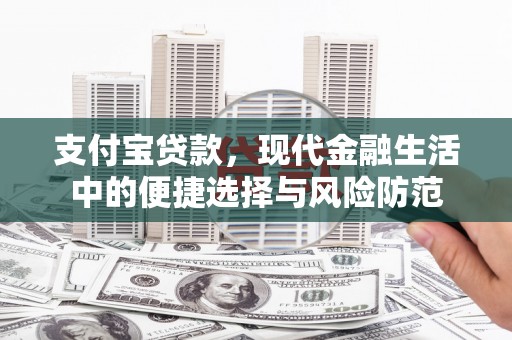 芬园支付宝贷款，现代金融生活中的便捷选择与风险防范