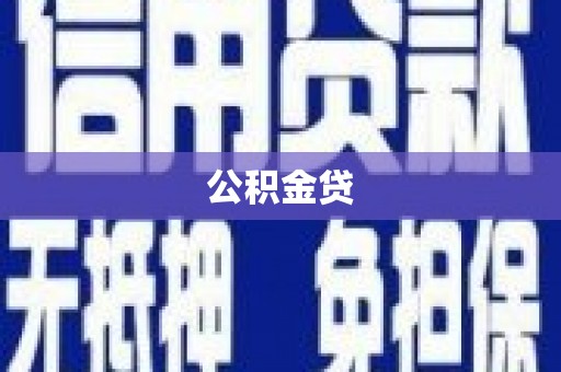芬园公积金贷