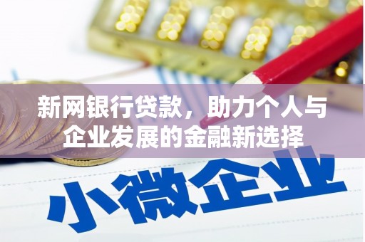 芬园新网银行贷款，助力个人与企业发展的金融新选择