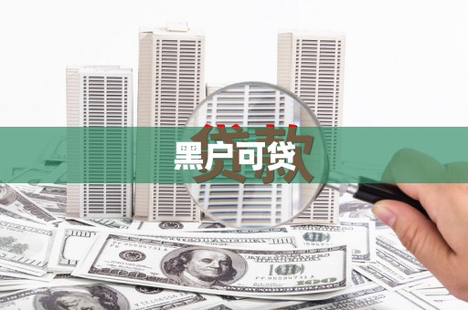 芬园黑户可贷