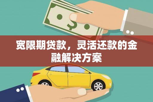 芬园宽限期贷款，灵活还款的金融解决方案