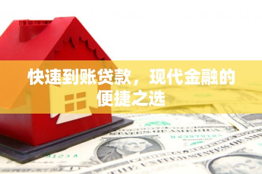 芬园快速到账贷款，现代金融的便捷之选