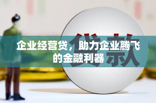 芬园企业经营贷，助力企业腾飞的金融利器