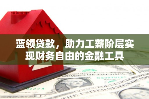 芬园蓝领贷款，助力工薪阶层实现财务自由的金融工具