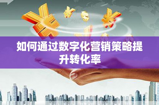 芬园如何通过数字化营销策略提升转化率