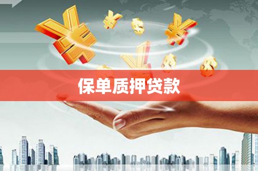 芬园保单质押贷款