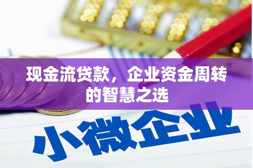 芬园现金流贷款，企业资金周转的智慧之选