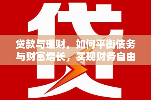 芬园贷款与理财，如何平衡债务与财富增长，实现财务自由